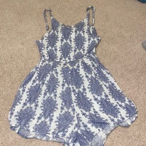 Spaghetti strap Romper!